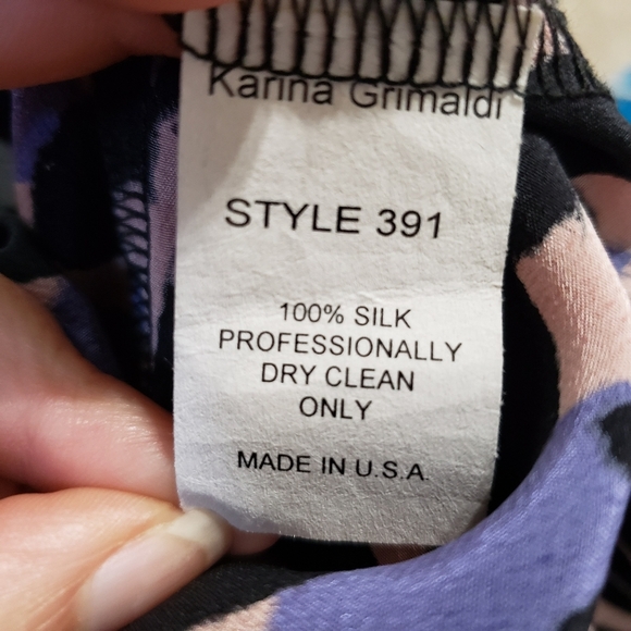 Karina Grimaldi Cold Shoulder Dress Size XS - Picture 7 of 7